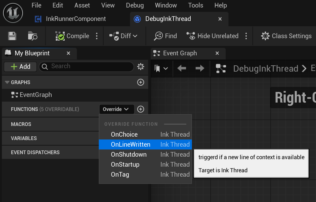 Overriding a function in Blueprint